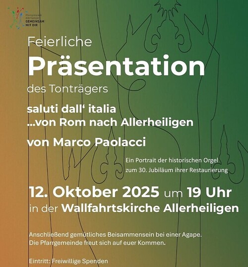 Plakat CD Präsentation