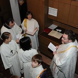 Ministrantenaufnahme