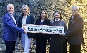 Benennung: Johannes Schasching Platz am Linzer Freinberg