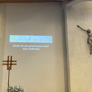 Firmgottesdienst, 5. 5. 2024