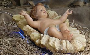Jesuskind in der Krippe