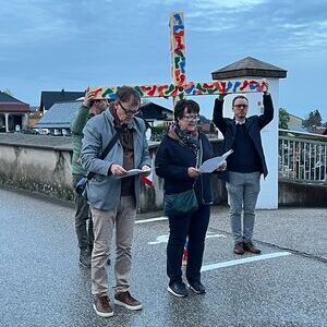 Fürbittgebet am Friedhofseingang