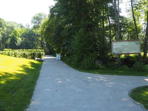 Schöpfungsgarten bei der OÖ Landesgartenschau in Aigen-Schlägl.  