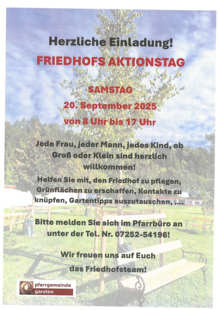 Friedhofs Aktionstag
