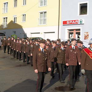 Festzug der FF von Oberkappel, Karlsbach und Amesedt