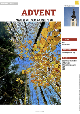 Pfarrblatt Advent 2024