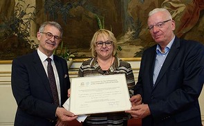 von links: Wolfgang Zehetner, Patrizia Jankovic, Wolfgang Schaffer