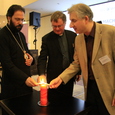 Metropolit Arsenios Kardamakis (Griech.-Orth. Kirche), Bischof Manfred Scheuer (Röm.-Kath. Kirche), Landessuperintendent Thomas Hennefeld (Evang. Kirche H.B.)