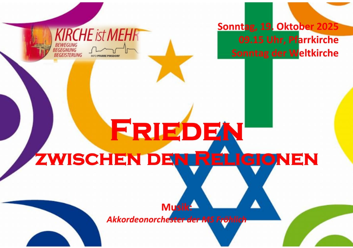 Friede zwischen den Religionen